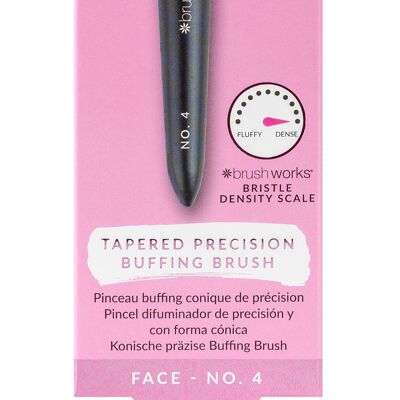 Brushworks No. 4 Tapered Precision Buffing Brush