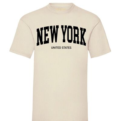 T-shirt New York Black