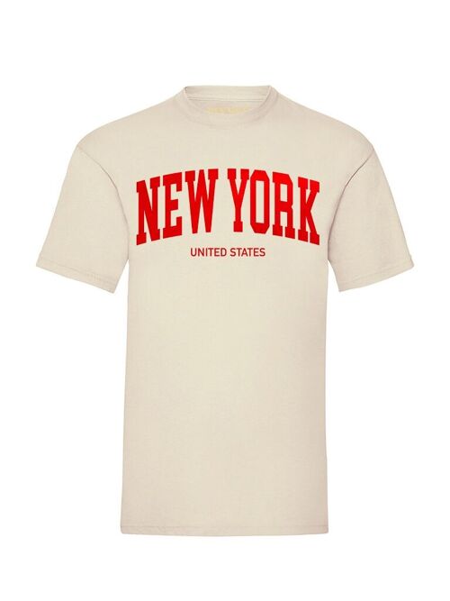 T-shirt New York Red Velvet