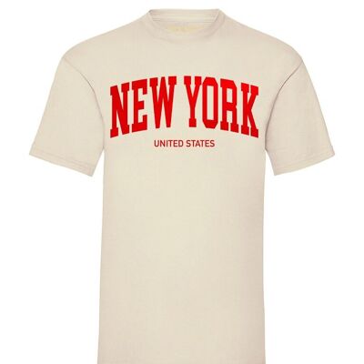 T-shirt New York Red Velvet