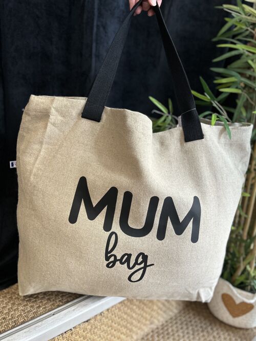 Cabas grand modèle Lin " MUM bag" - Fête des mères