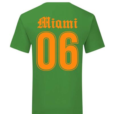 T-shirt Orange Velvet Miami 06