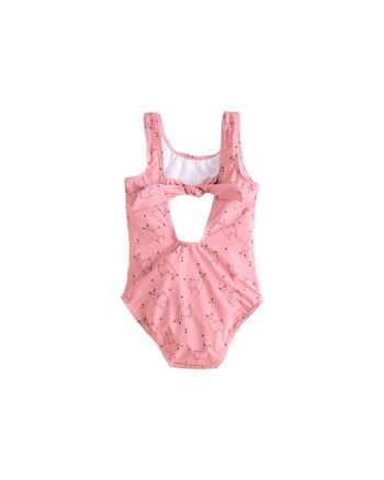 Maillot de bain fille rose poudré K09-23402041 3