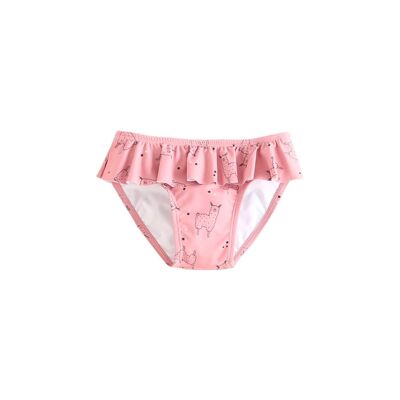 Baby girl's swim briefs powder pink K10-23402052