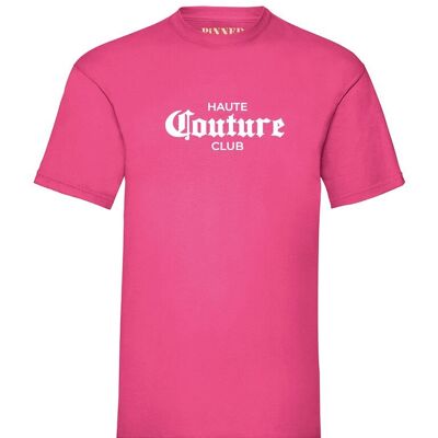 Weißes Haute Couture Club T-Shirt