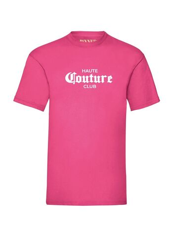 T-shirt Club Haute Couture Blanc 3