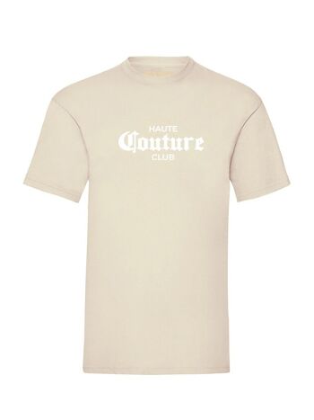 T-shirt Club Haute Couture Blanc 2
