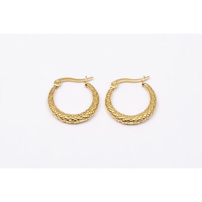 Earrings stainless steel GOLD - E60026095450