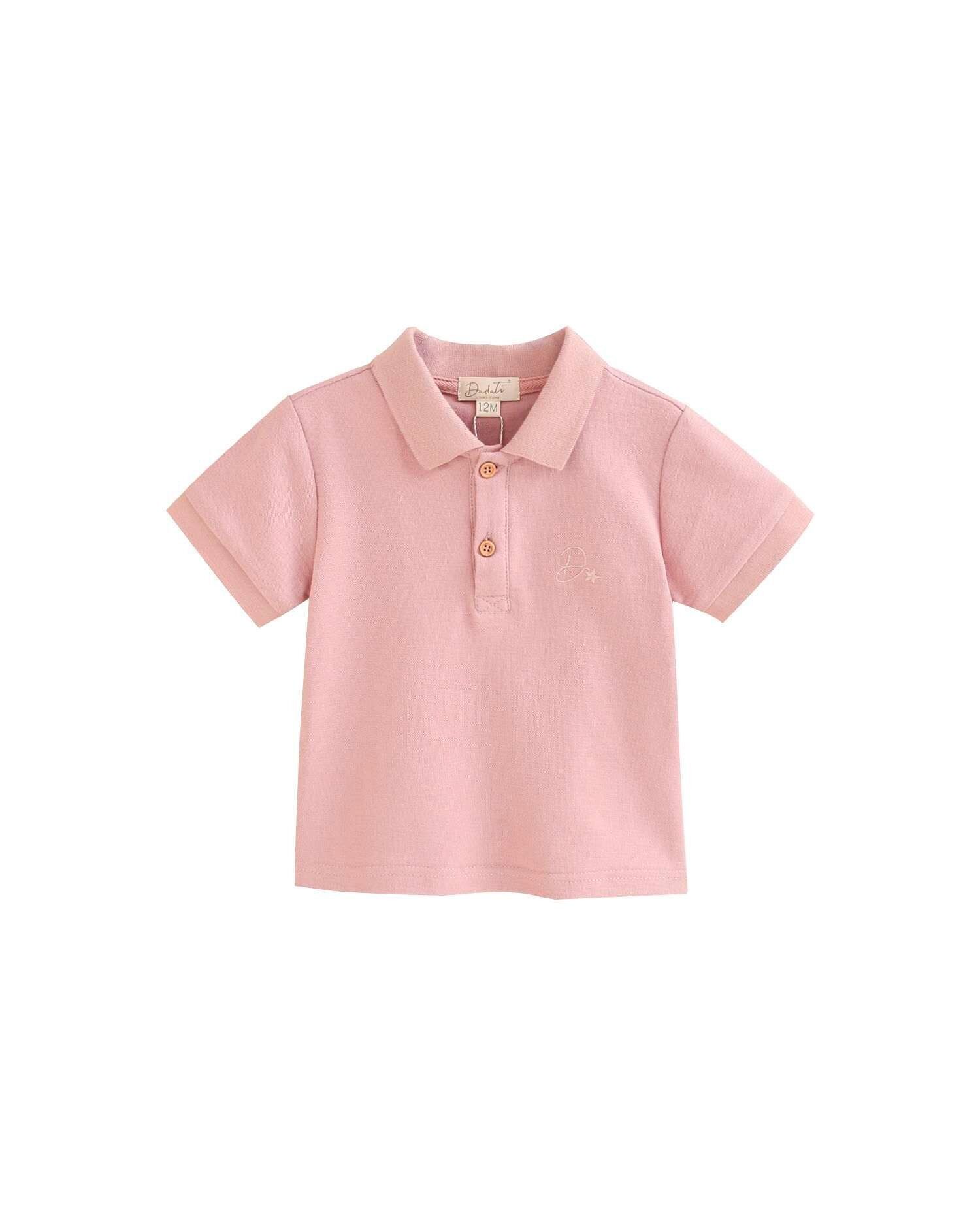 Polo rose bebe garcon sale