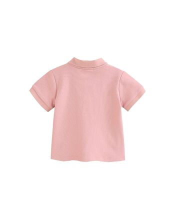 Polo rose poudré bébé garçon K167-24415284 2