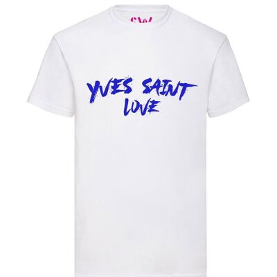 T-shirt Yves Saint Love Cobalt