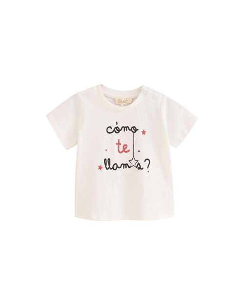 Camiseta de bebé niño  Como te llamas K170-26402084