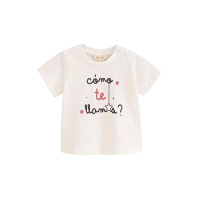 Camiseta de bebé niño  Como te llamas K170-26402084