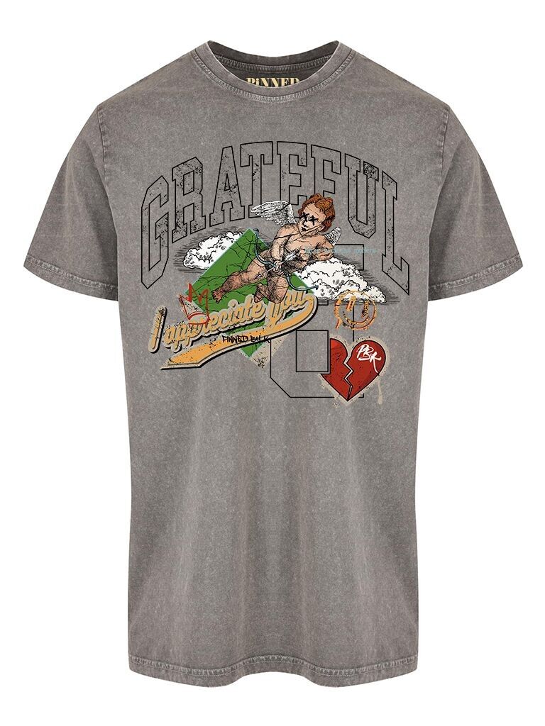 T-shirt délavé Reconnaissant