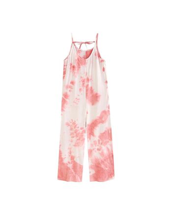 Combinaison tie-dye rose fille K173-26415215 1