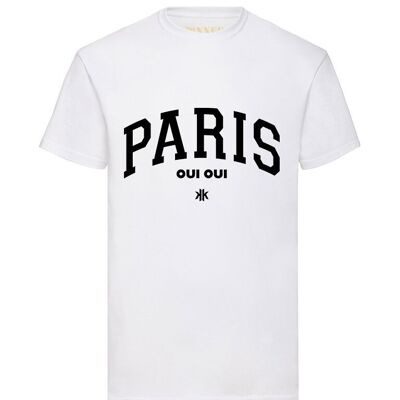 T-Shirt Paris Oui Oui Schwarz