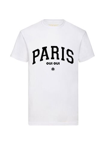 T-shirt Paris Oui Oui Noir 4