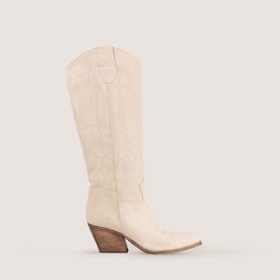 TEXANI-STIEFEL DALLAS BEIGE