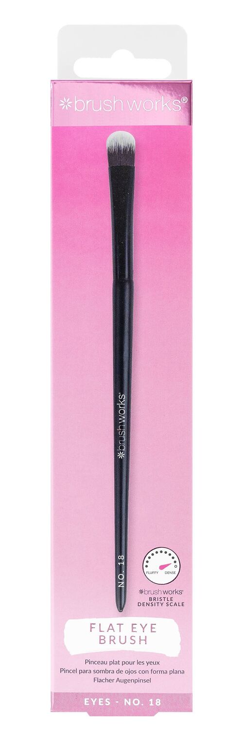 Brushworks No. 18 Flat Eye Brush