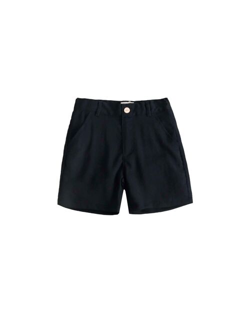 Bermuda de niño básica en color negro K36-29410183