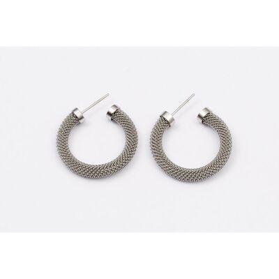 Boucles d'oreilles acier inoxydable ARGENT - E60163075399