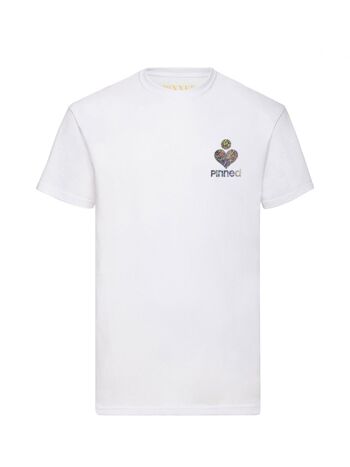 T-shirt PiNNED Poitrine en Feuille de Paillettes 1