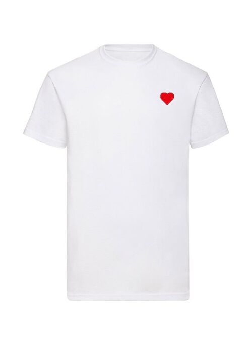 T-shirt Red Velvet Heart Chest