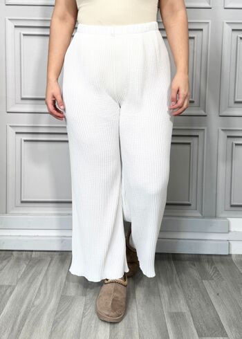 Pantalon droit plissé 18