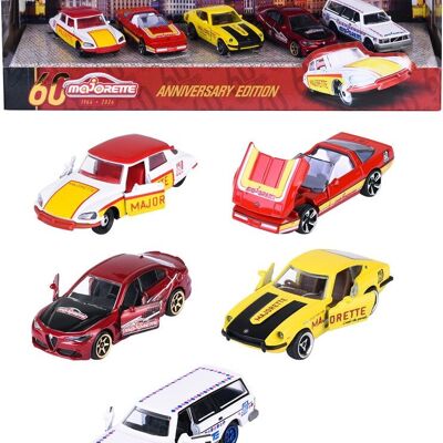 SMOBY - Set 5 Confezione Regalo Majorette 60 Anni
