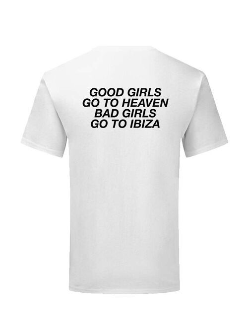 T-shirt Ibiza Girls Black Back