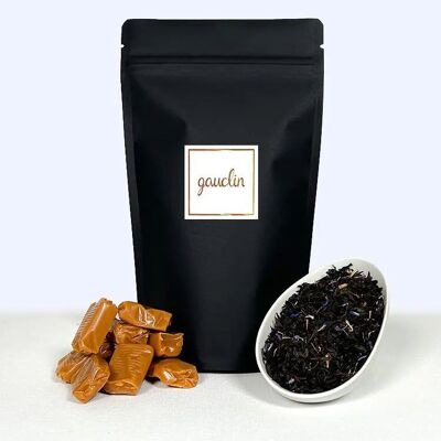 Salted butter caramel black tea - ORGANIC