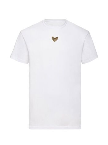 T-shirt Léopard Coeur 1