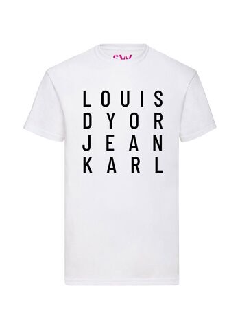 T-shirt Louis Noir 1