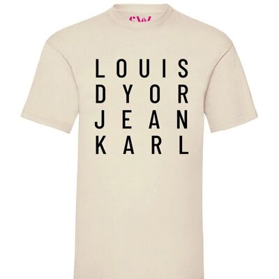 T-shirt Louis Noir