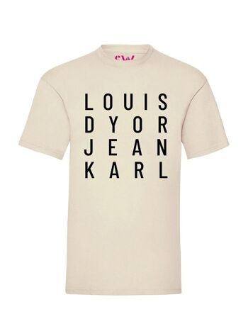 T-shirt Louis Noir 1