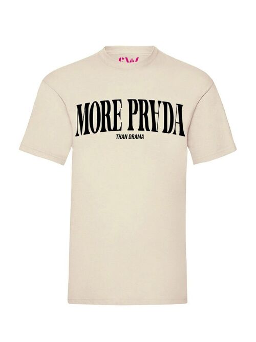 T-shirt More Prada Black Velvet