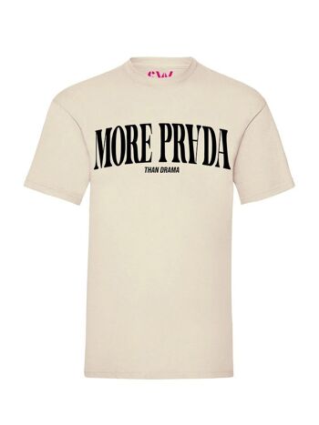 T-shirt Plus Prada Velours Noir 1