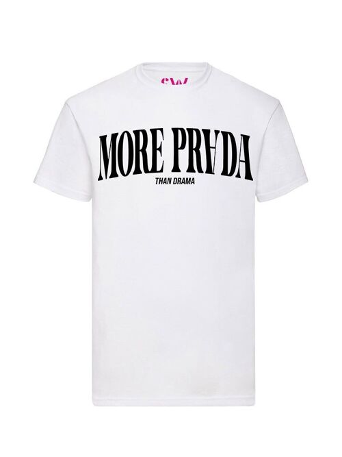 T-shirt More Prada Black Velvet