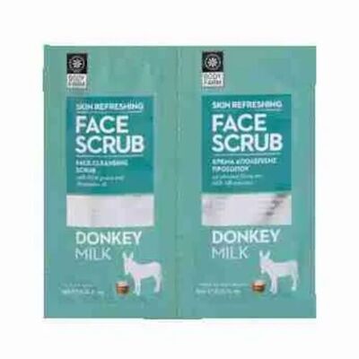 Facial scrub Donkey milk 2 x 8ml