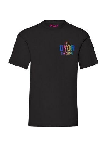 T-shirt Dyor Darling Glitter Foil Poitrine 1