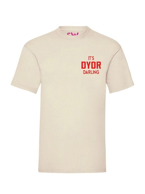 T-shirt Dyor Darling Red Velvet Chest