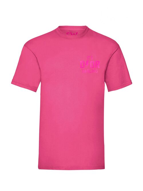 T-shirt Dyor Darling Reflection Pink Chest
