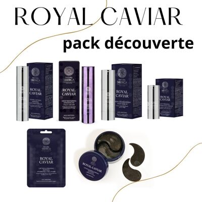 Pack descubrimiento antiedad con Caviar