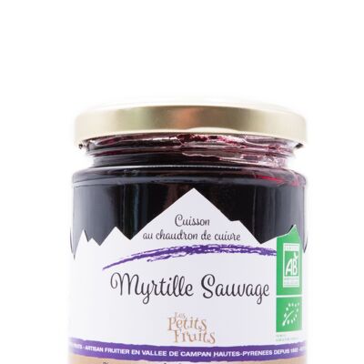 Myrtille sauvage BIO généreuse 210g (plus de fruits moins de sucre)