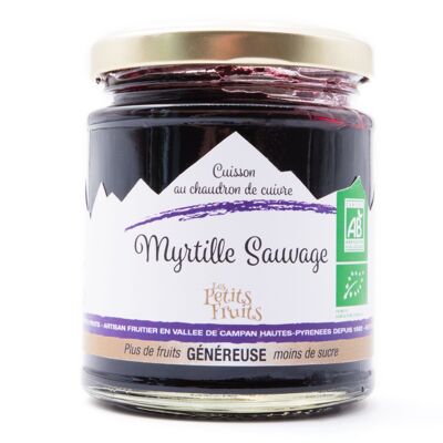 Generous organic wild blueberry 210g (more fruit less sugar)
