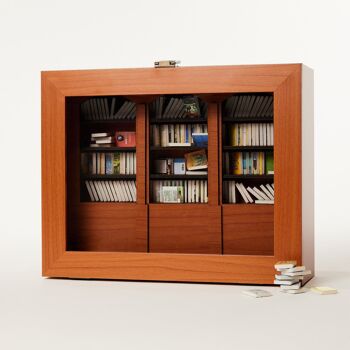 Bibliothèque de bureau à organiser 1