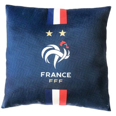 FFF French Football Team Jacquard Cushion