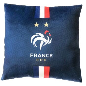 Coussin FFF Equipe de France de Football Jacquard 1