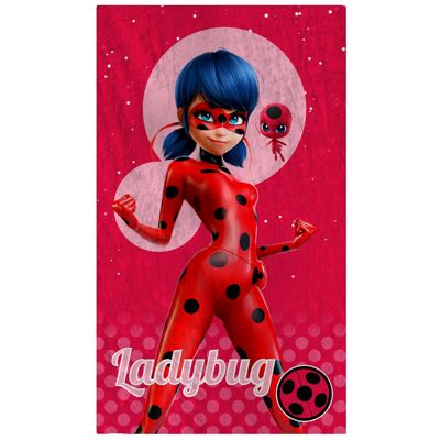 Miraculous Ladybug Supergirl Beach Towel