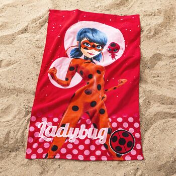 Drap de plage Miraculous Ladybug Supergirl 2